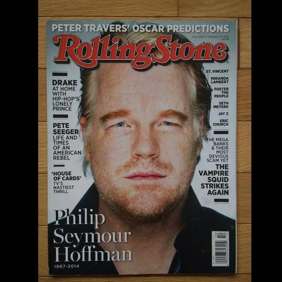 PHILIP SEYMOUR HOFFMAN MAGAZINE - LOT OF ONE (1) - Picture 2 of 2